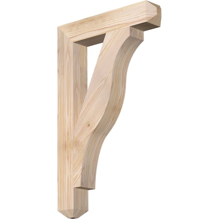 Funston Craftsman Smooth Bracket, Douglas Fir, 3 1/2W X 20D X 32H